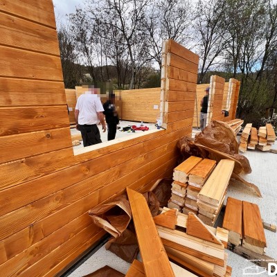 DOXAR Casa de vacanta - Case pe structura de lemn masiv sau lamelar DOXAR