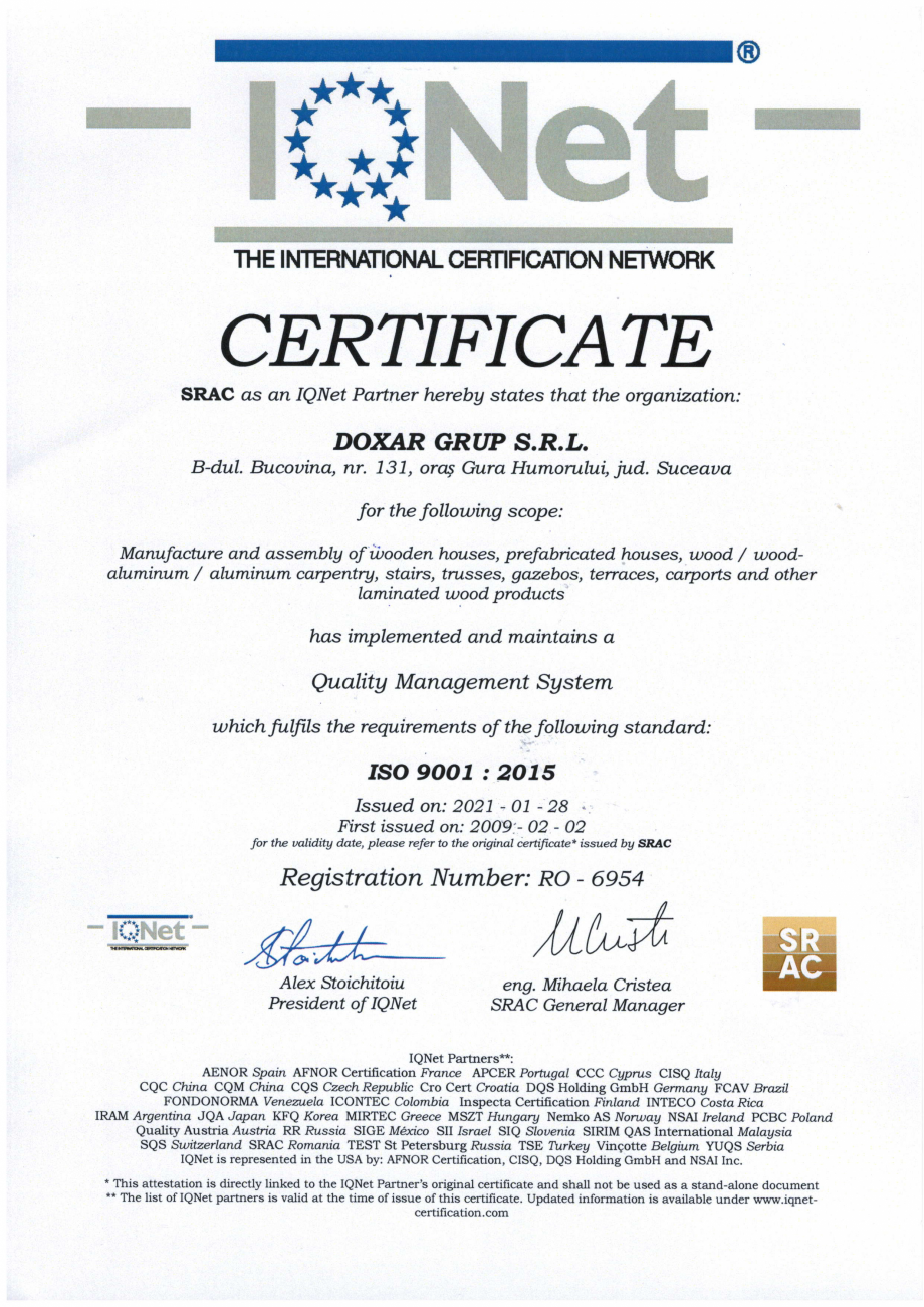 Pagina 1-Certificat ISO 9001 DOXAR Certificare produs Engleza T

{*Net

!
TH E

I

r

NTERMTIONAL...
