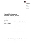 Raport de la Institutul Tehnologic Danez privind rezistenta la fungi a SkamoWall Board (panoului) SKAMOL - 