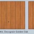 Modelul 984 - Usa din otel cu panouri verticale - Decograin Golden Oak Usi basculante Berry 