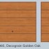 Model 985 - Usa din otel cu panouri orizontale -  Decograin Golden Oak  Usi basculante Berry 