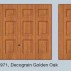 Model 971 - Usa din otel cu casete - Decograin Golden Oak  Usi basculante Berry 