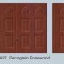 Model 977 - Usa din otel cu casete - Decograin Rosewood Usi basculante Berry 