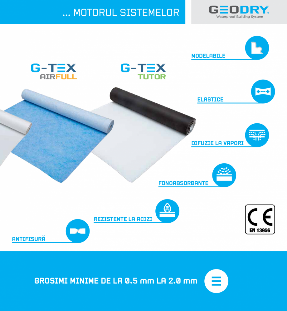 Pagina 7-Ssteme constructive hidroizolante cu membrane G-TEX  GEODRY G-TEX SUPREME, G-TEX INFINITY, G-TEX...