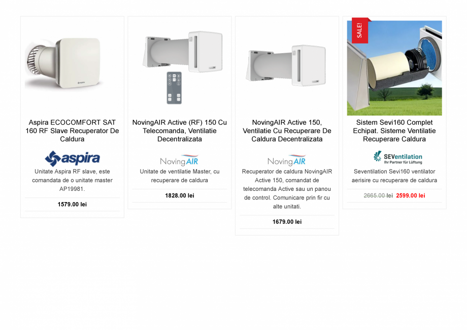 Pagina 2-Ventilator aerisire descentralizata cu recuperator de caldura  Catalog, brosura Romana ti Slave...