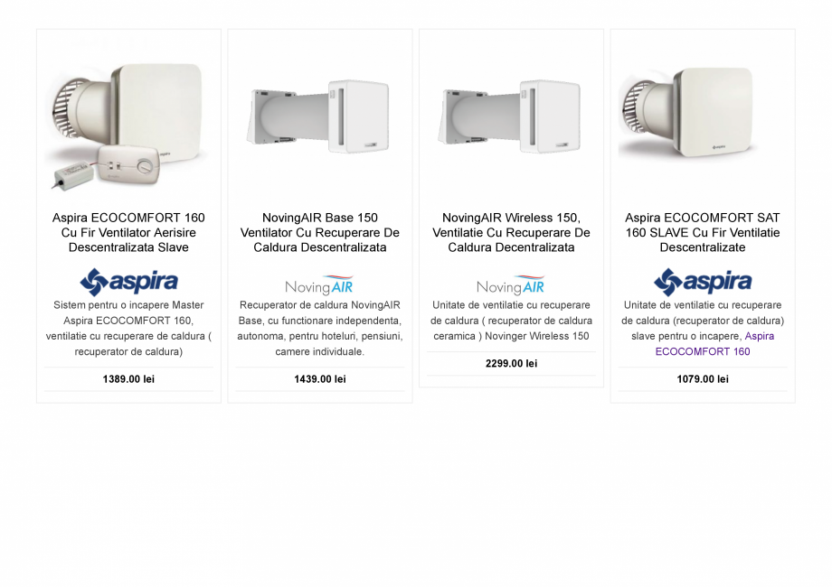 Pagina 3-Ventilator aerisire descentralizata cu recuperator de caldura  Catalog, brosura Romana 

Sistem...