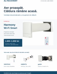 Ventilatie descentralizata- Ventoxx - Awenta- Getair