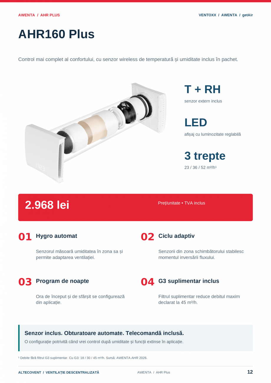 Pagina 12-Ventilatie descentralizata- Ventoxx - Awenta- Getair  Catalog, brosura Romana TVA inclus

02

Awenta...