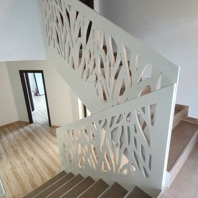 Paravane Decorative Balustrada Arbore - Balustrade decorative din MDF vopsit pentru scari, trepte Paravane Decorative