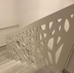 Balustrade decorative din MDF vopsit pentru scari, trepte Paravane Decorative