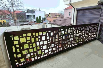 Balustrade decorative din material HPL pentru exterior Paravane Decorative