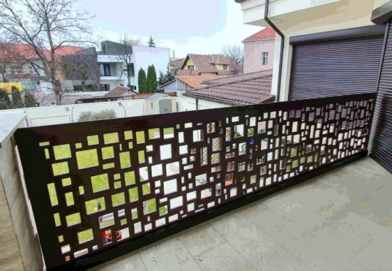Balustrade decorative din material HPL pentru exterior Paravane Decorative