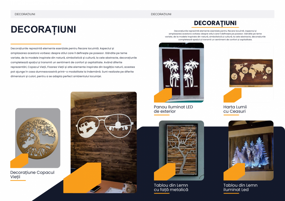 Pagina 9 - Catalog Paravane Decorative  Catalog, brosura Romana tegoria paravanelor decorative...