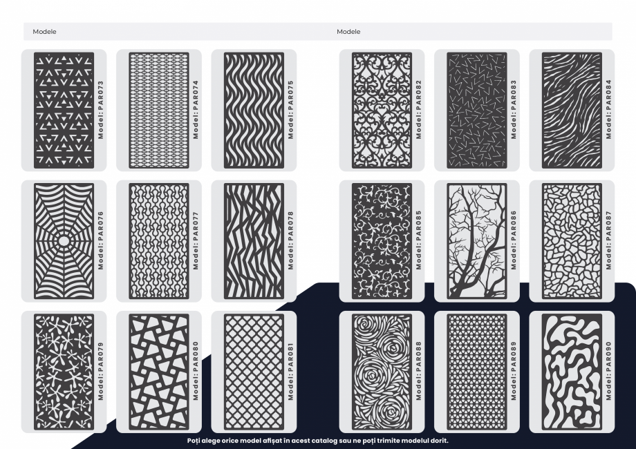 Pagina 14 - Catalog Paravane Decorative  Catalog, brosura Romana 