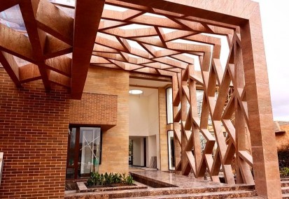 Copper Red 2 Copper Red Quarzit flexibil pentru amenajari interioare si exterioare
