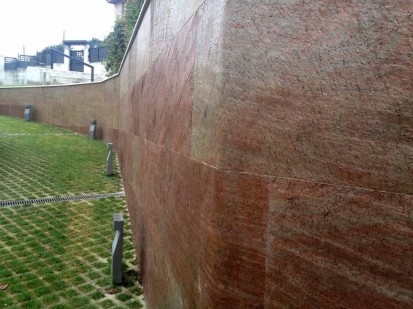 Copper Red 5 Copper Red Quarzit flexibil pentru amenajari interioare si exterioare