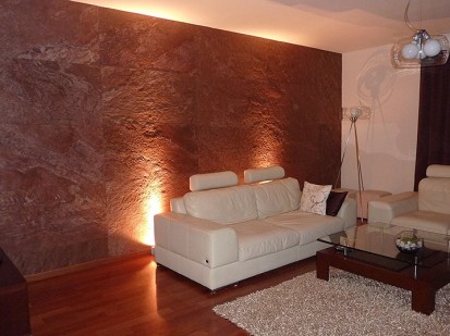 Copper Red 6 Copper Red Quarzit flexibil pentru amenajari interioare si exterioare