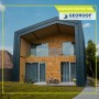 Casa cu sindrila din lemn de stejar
