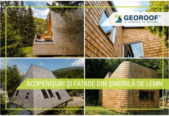 Sindrila din lemn pentru acoperisuri GEOROOF