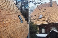 Șindrilă din lemn pentru acoperișuri GEOROOF