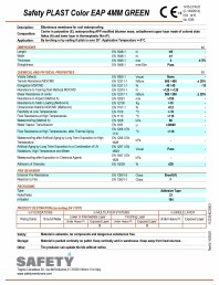 Membrane hidroizolante APP Safety_PLAST_Color_EAP_4 mm_GREEN