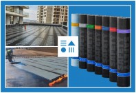 Membrane hidroizolante bituminoase pentru acoperis (terase, fundații, poduri)