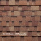 UNICA MASTER TERACOTĂ 504 (TERRACOTTA 504) - Șindrila bituminoasă - UNICA MASTER