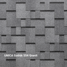 UNICA GOTHIK GRANIT 554 (GRANITE 554) - Șindrilă bituminoasă - UNICA GOTHIK