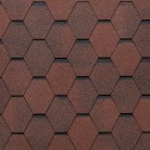 PREMIUM MOSAIK ROȘU TIZIANO 512 (512 TIZIANO RED)  - Șindrilă bituminoasă - PREMIUM MOSAIK