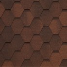 PREMIUM MOSAIK MARO 2 TONURI 277 (277 NUANCED BROWN)  - Șindrilă bituminoasă - PREMIUM MOSAIK