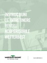 Instructiuni de intretinere pentru acoperisurile WETTERBEST