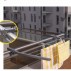 Uscator cu fixare pe balustrada rabatabil Uscatoare de rufe pentru balcon