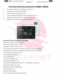 Manual termostat Q8000