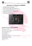 Manual termostat Q8000WM QUICKSMART - 