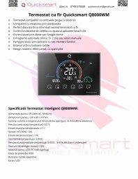 Manual termostat Q8000WM