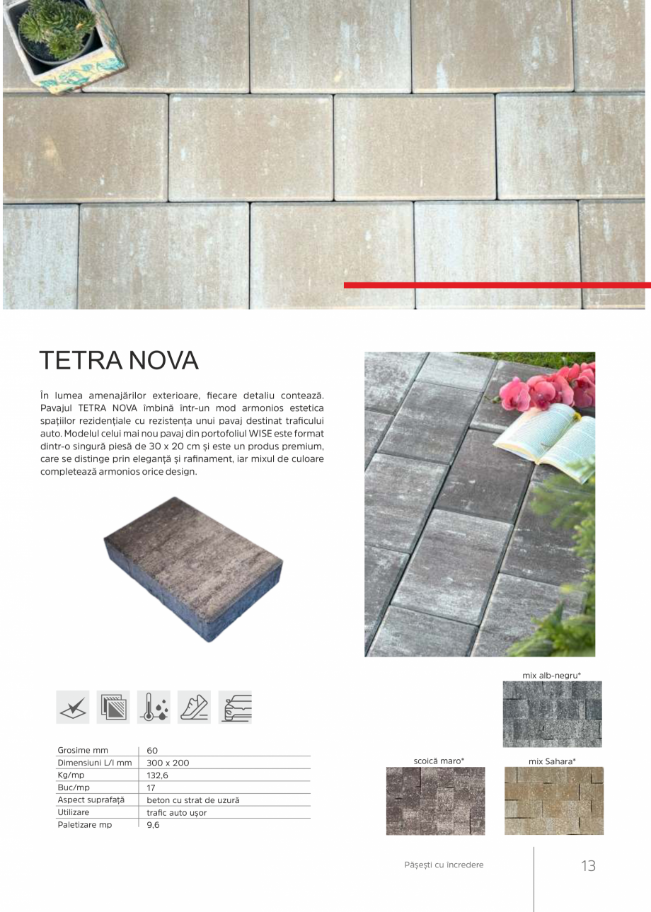 Pagina 13-Catalog produse WISE 2024 WISE TETRA XXL, TETRA COMBI, TETRA XL, VEZUVIU, TRANSILVANIA, TRANSILVANIA...