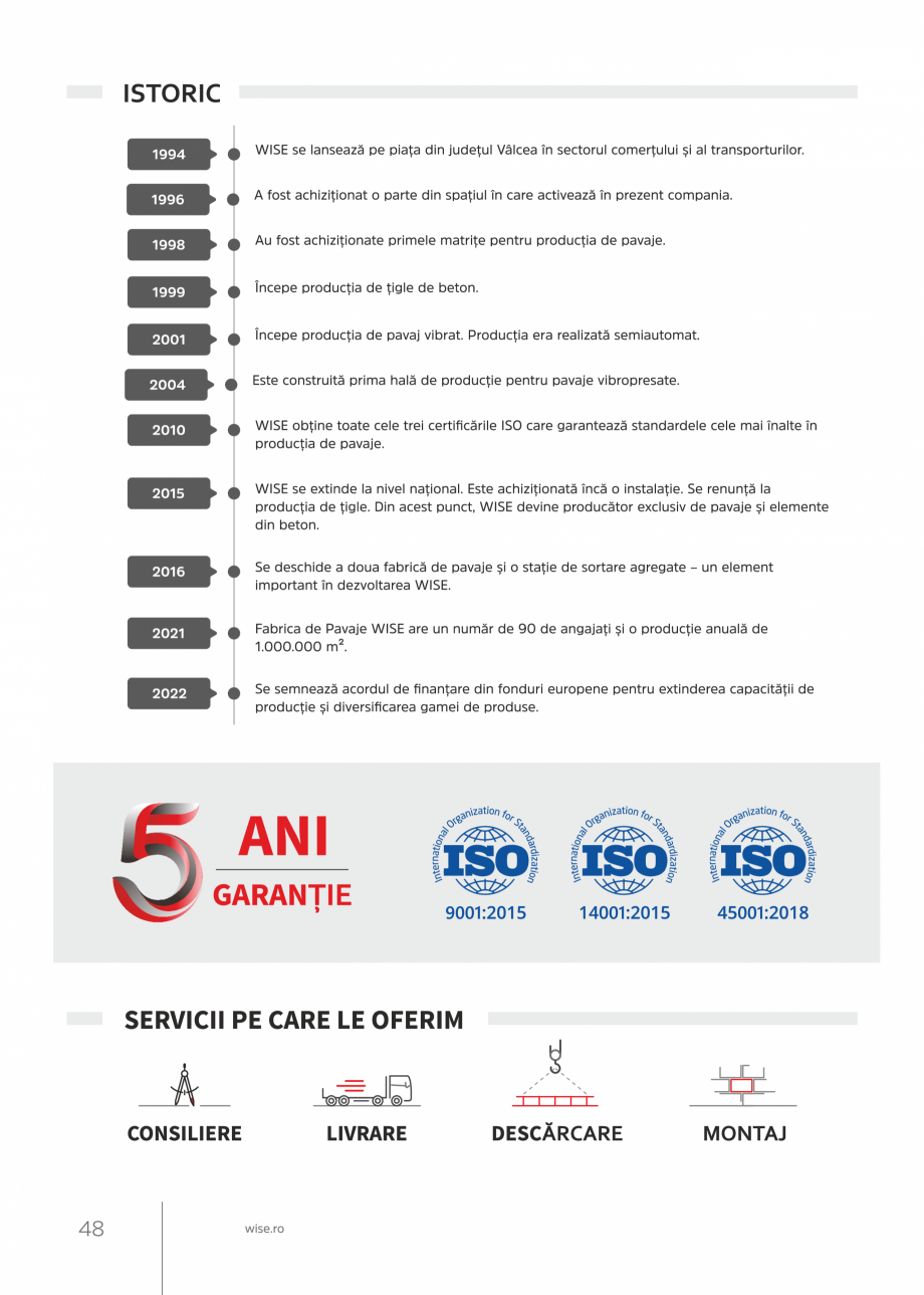 Pagina 50 - Catalog produse WISE 2024 WISE TETRA XXL, TETRA COMBI, TETRA XL, VEZUVIU, TRANSILVANIA, ...