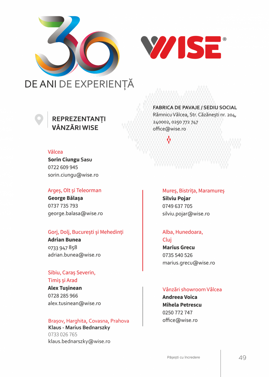 Pagina 51 - Catalog produse WISE 2024 WISE TETRA XXL, TETRA COMBI, TETRA XL, VEZUVIU, TRANSILVANIA, ...