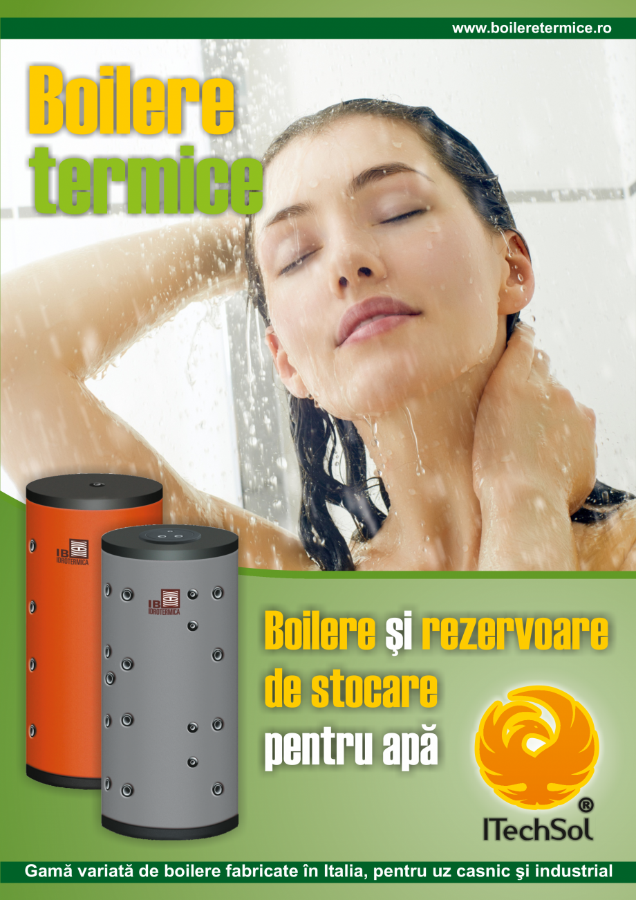 Pagina 1-Catalog - Boilere termice ITECHSOL Catalog, brosura Romana www.boileretermice.ro

Boilere
termice
...