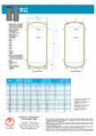 Rezervor de acumulare apa rece/racita (puffer) 100 litri, pentru instalatii de climatizare ITECHSOL - RG-100
