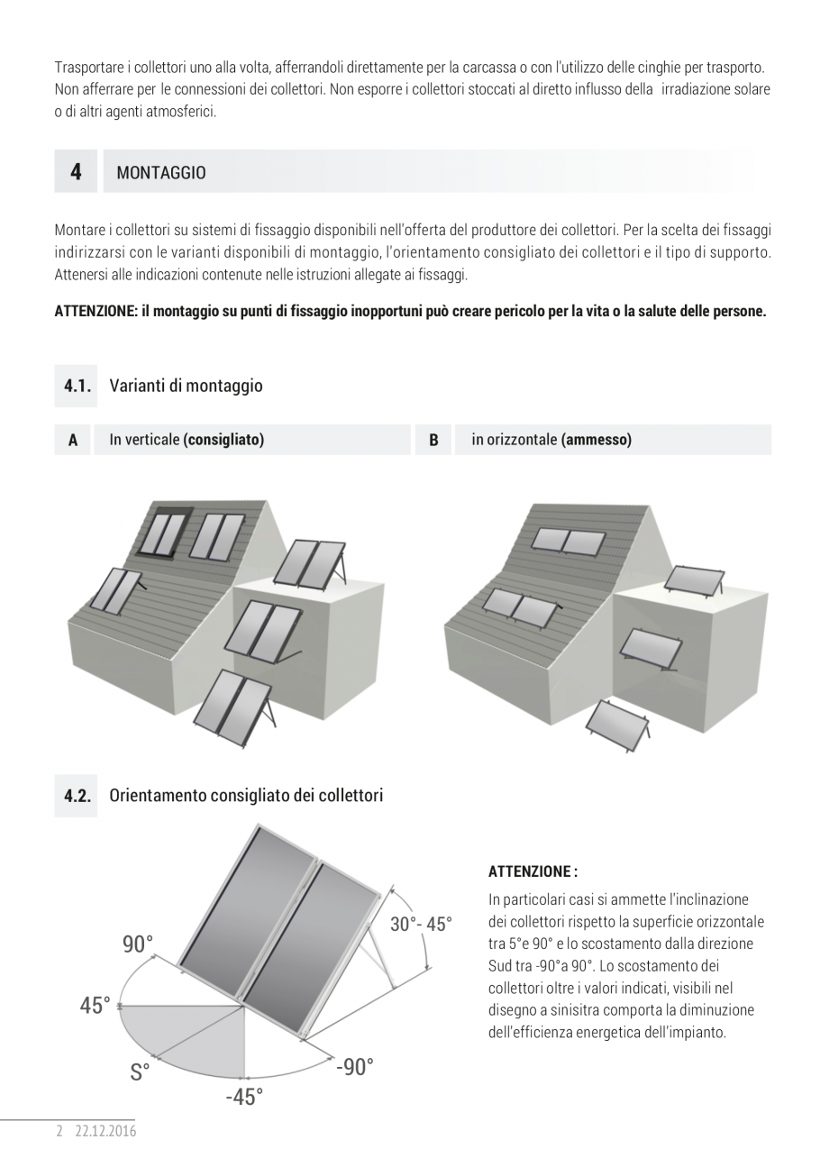 Pagina 10-Ghid de instalare pentru colectoare solare plane ITECHSOL Instructiuni montaj, utilizare Engleza...