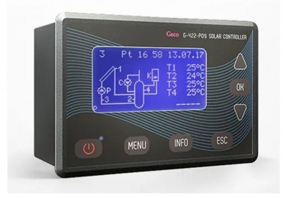 Detalii unitate de control combo Statie solara