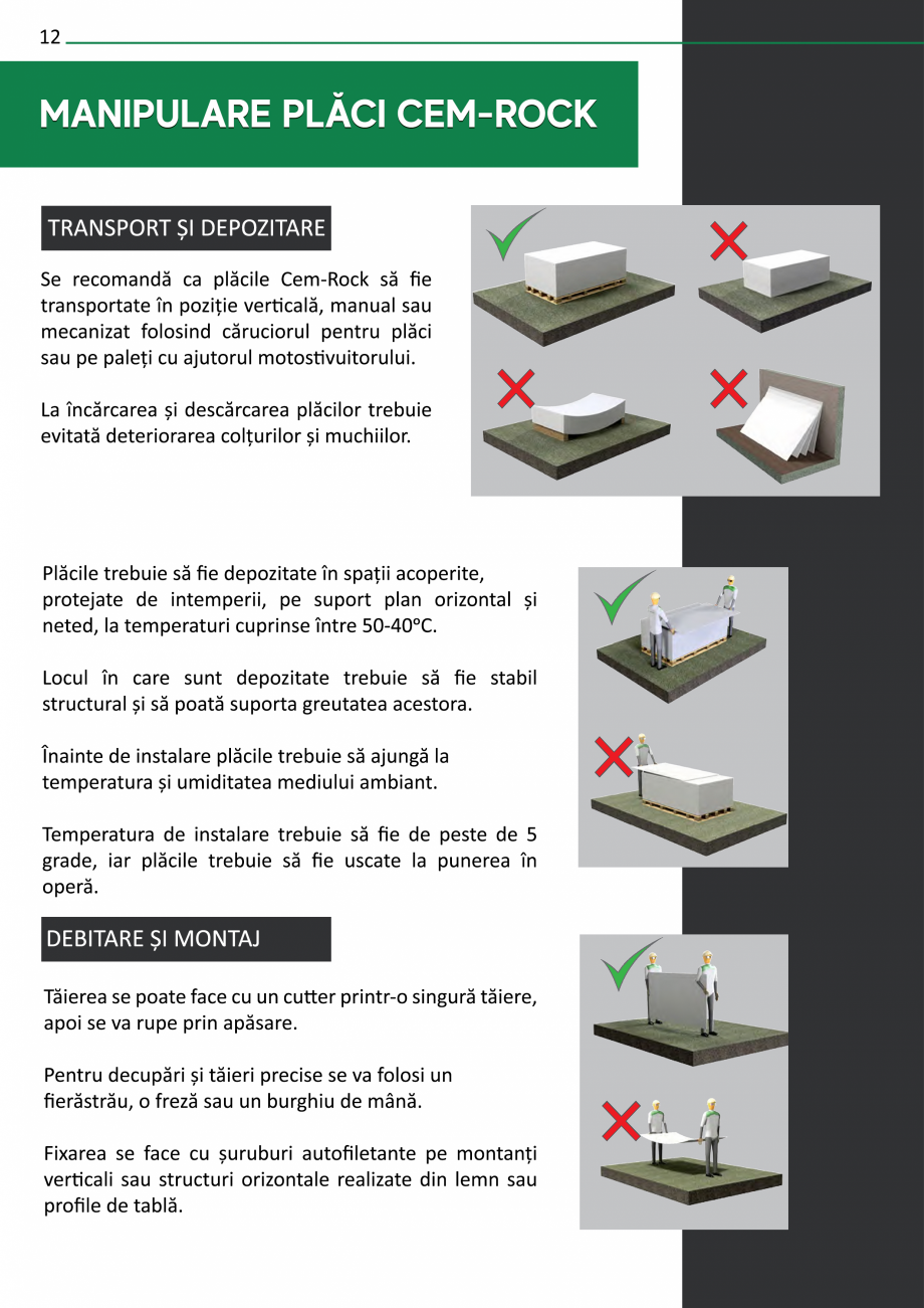 Catalog de prezentare CemRock CEMROCK CemRock Extreme, Cemrock Lite