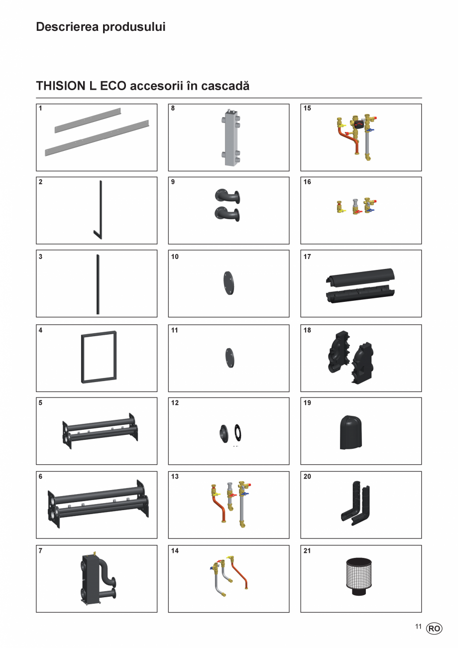 Pagina 11-Manual de Instalare - Centrala in condensare pe gaz ELCO THISION® L ECO Instructiuni montaj,...