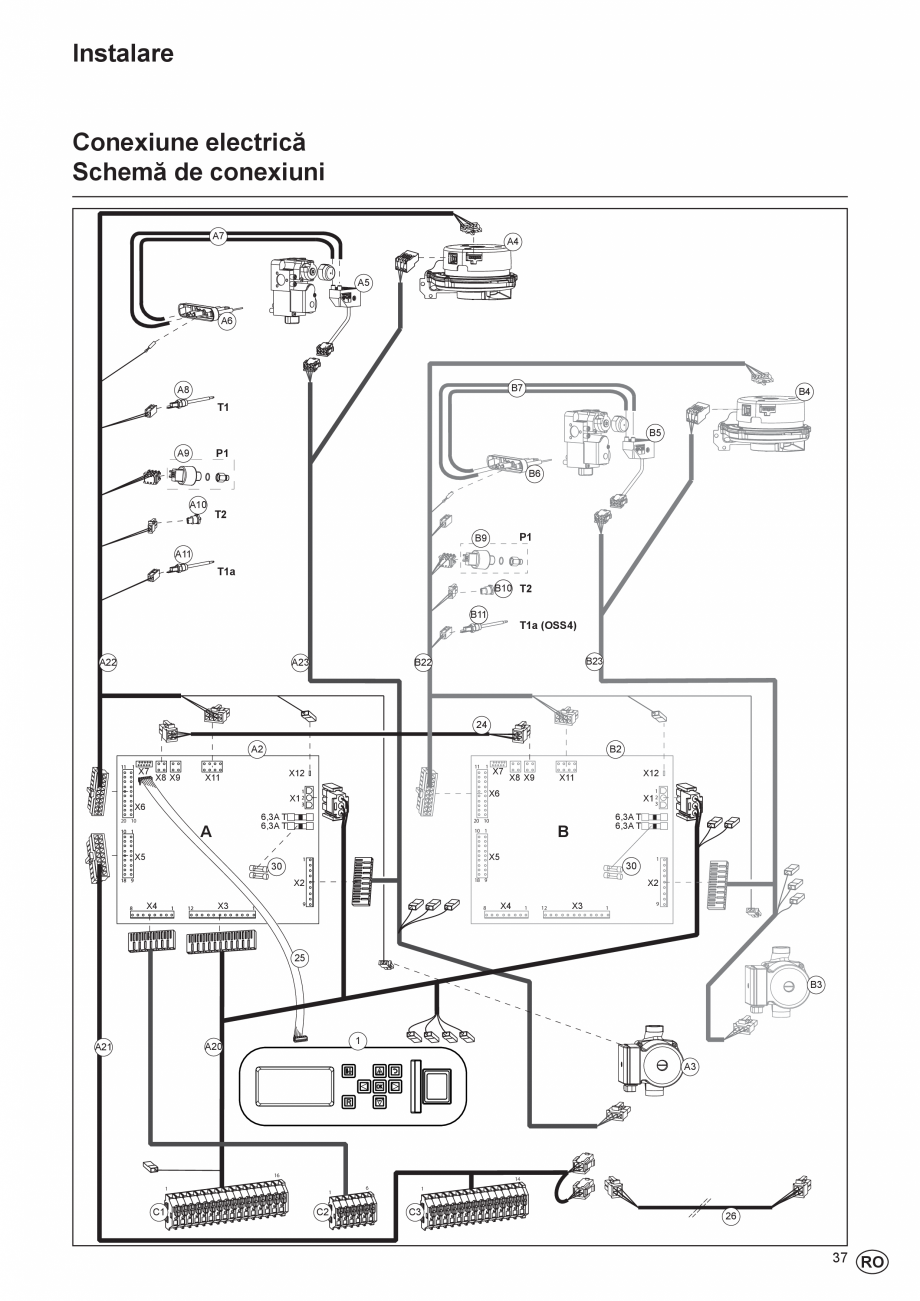 Pagina 37-Manual de Instalare - Centrala in condensare pe gaz ELCO THISION® L ECO Instructiuni montaj,...