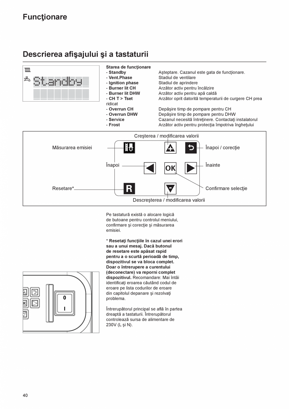 Pagina 40-Manual de Instalare - Centrala in condensare pe gaz ELCO THISION® L ECO Instructiuni montaj,...