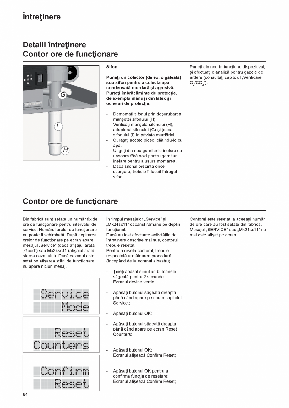 Pagina 64-Manual de Instalare - Centrala in condensare pe gaz ELCO THISION® L ECO Instructiuni montaj,...