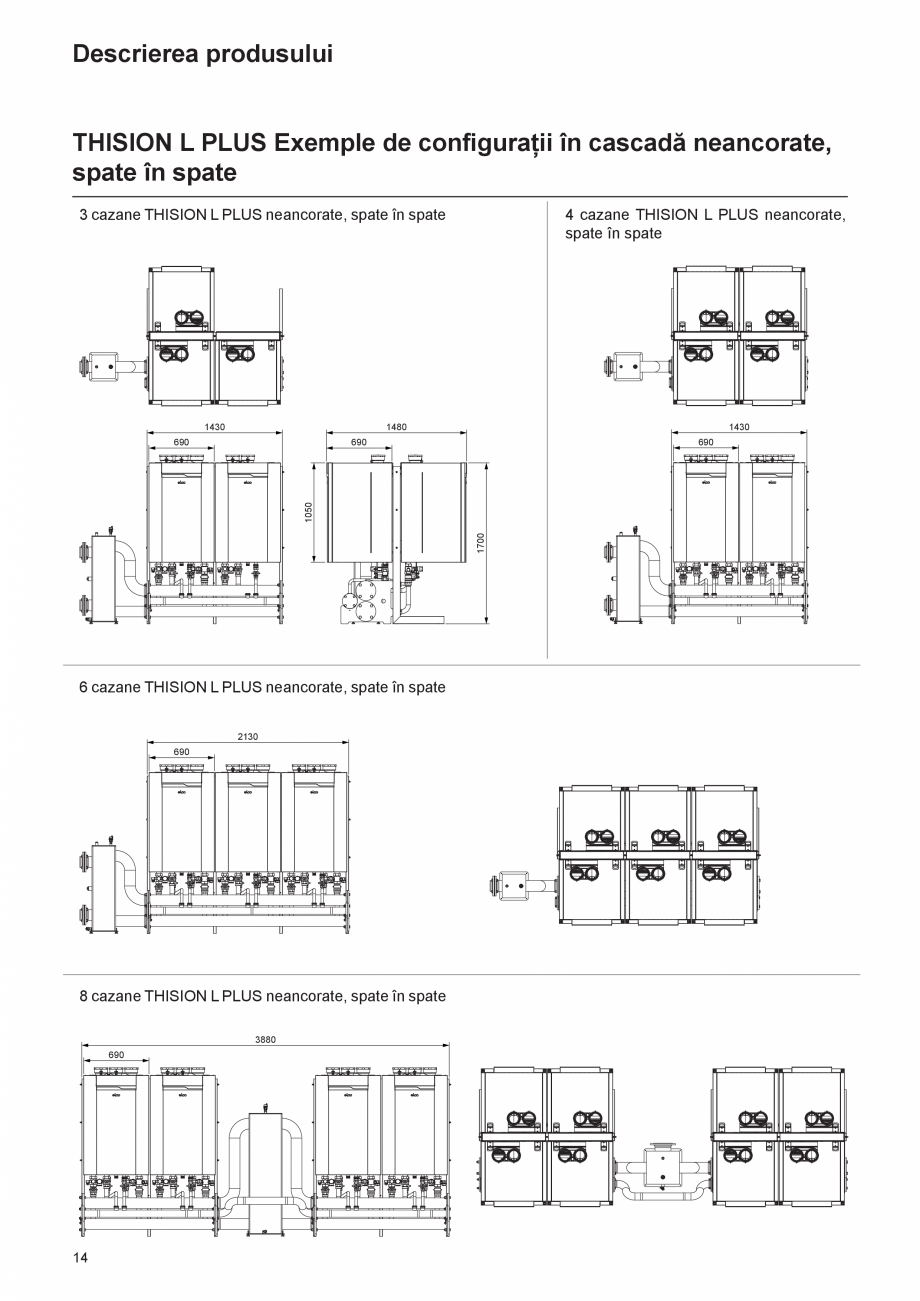 Pagina 14-Manual de Instalare  - Cazan mural  ELCO THISION® L PLUS Instructiuni montaj, utilizare Engleza ...