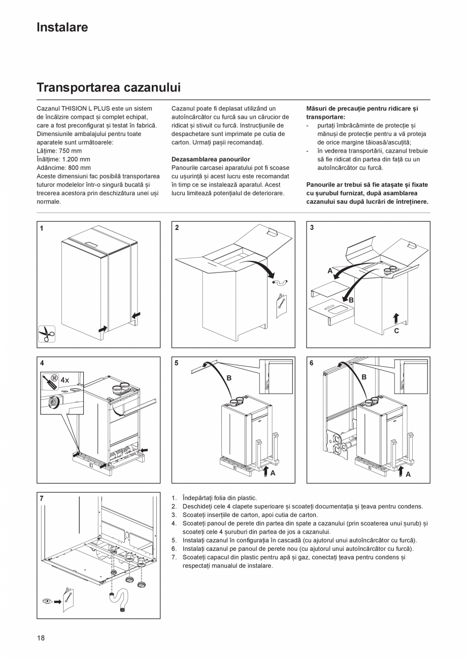 Pagina 18-Manual de Instalare  - Cazan mural  ELCO THISION® L PLUS Instructiuni montaj, utilizare Engleza ...