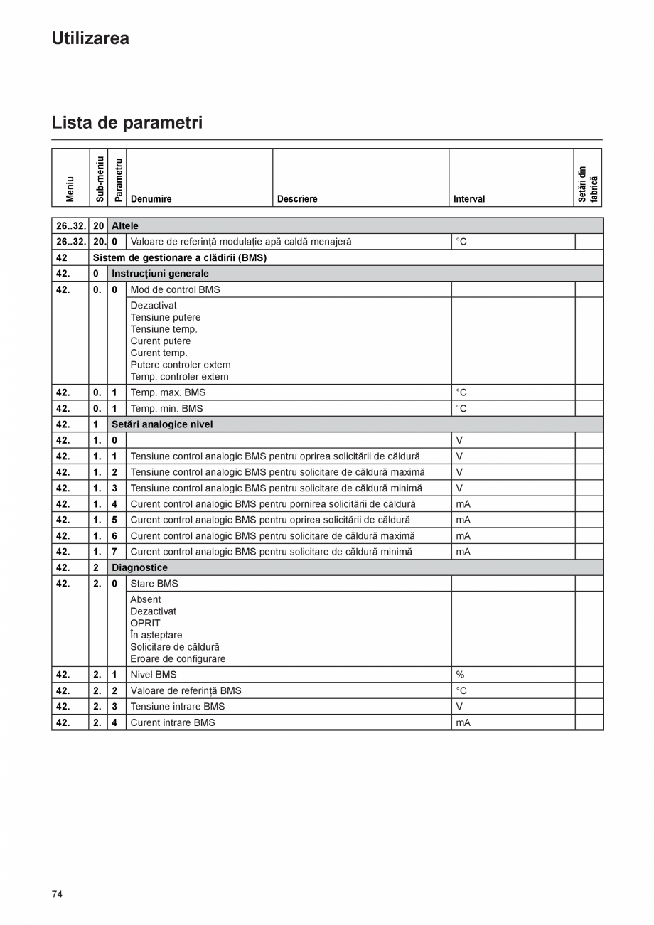 Pagina 74-Manual de Instalare  - Cazan mural  ELCO THISION® L PLUS Instructiuni montaj, utilizare Engleza ...
